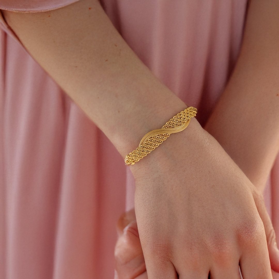 Altın Saçak Mesh Set - Görsel 3