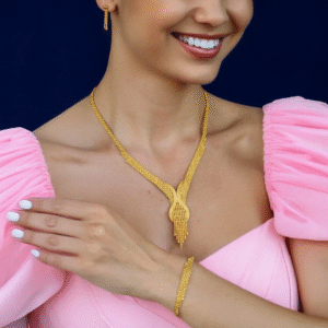 Altın Lale Kalze Set