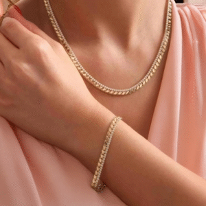 Altın Pullu Suyolu Set