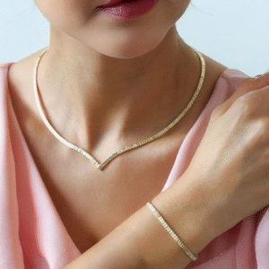 Altın Taşsız Suyolu Set