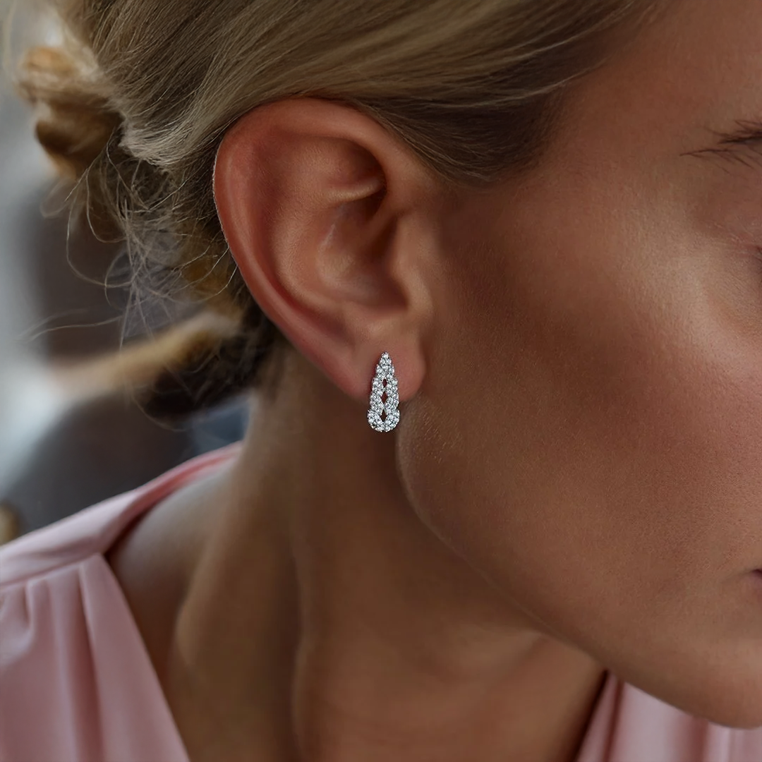 Beyaz Altın Yaprak Set