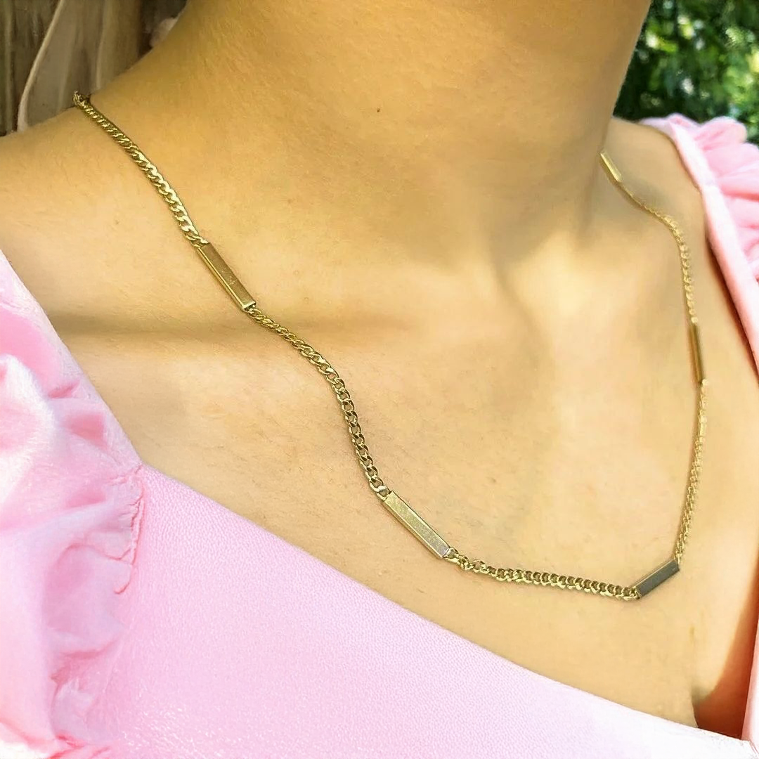 Altın Gurmet Zincir Kolye