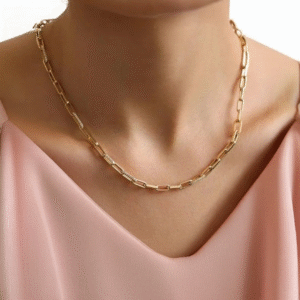 Altın Taşlı Ataç Zincir