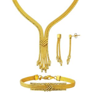 Altın Mesh Dorika Örgü Set Takım