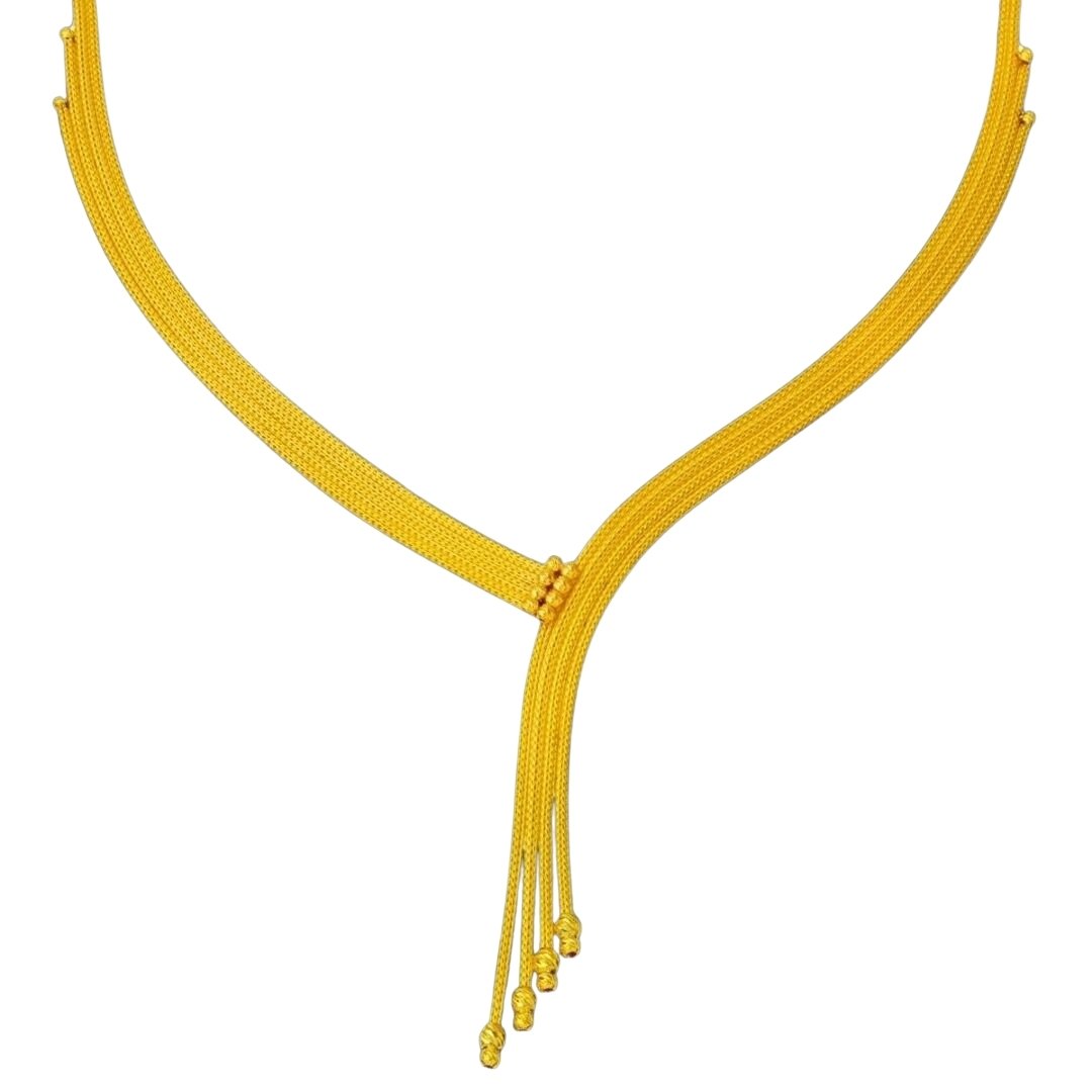 Altın Mesh Kalze Set Takımı - Görsel 2