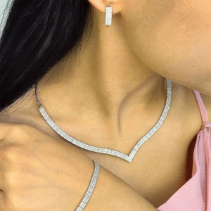 Beyaz Altın Suyolu Set Takımı