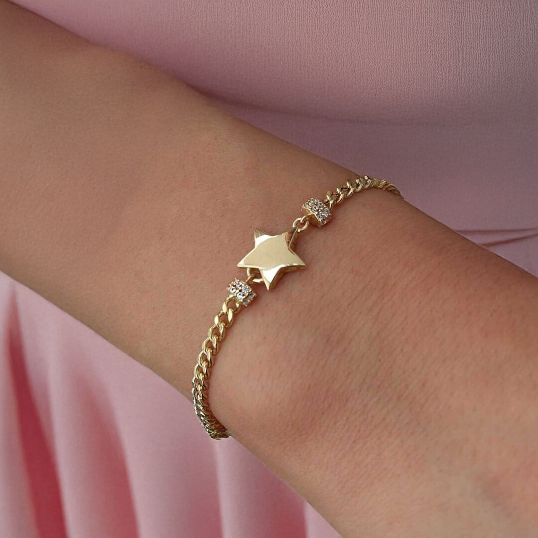 Altın Yıldız Gurmet Bileklik