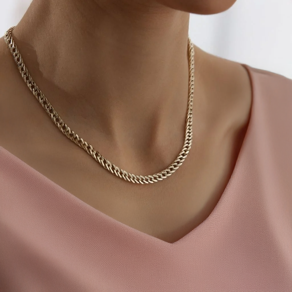 Altın Gurmet Zincir Kolye