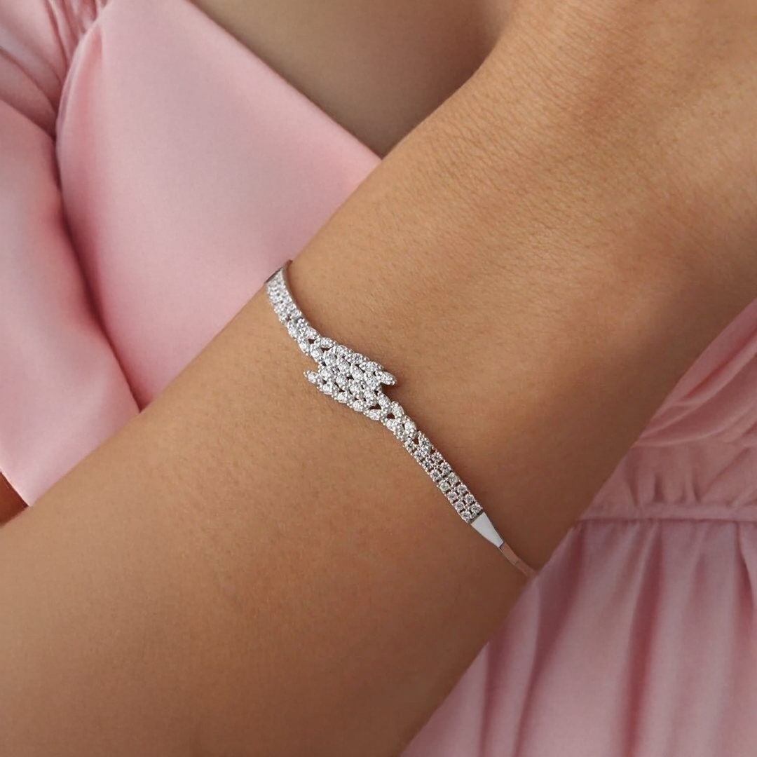 Beyaz Altın Düğün Set Takımı - Görsel 2