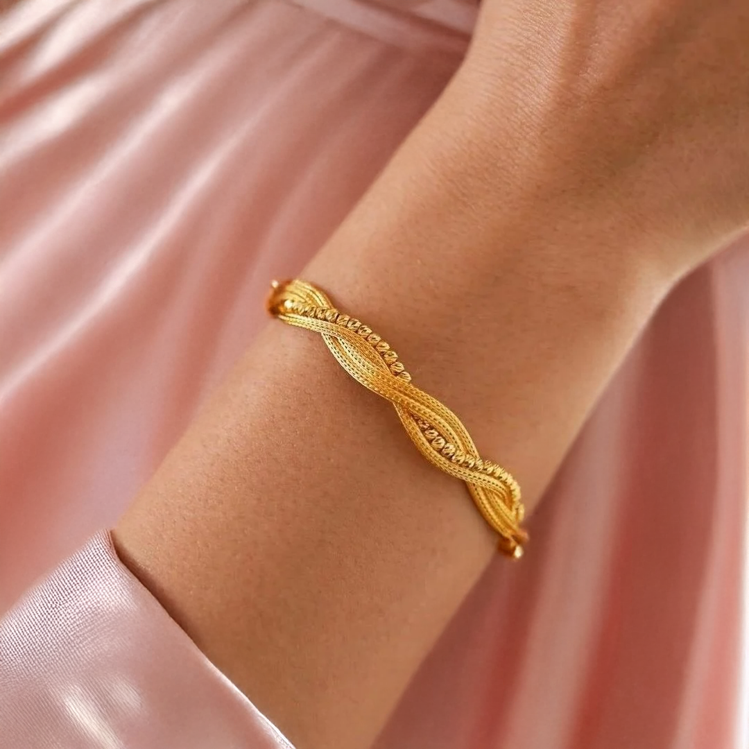 Altın Mesh Kalze Set Takımı - Görsel 2