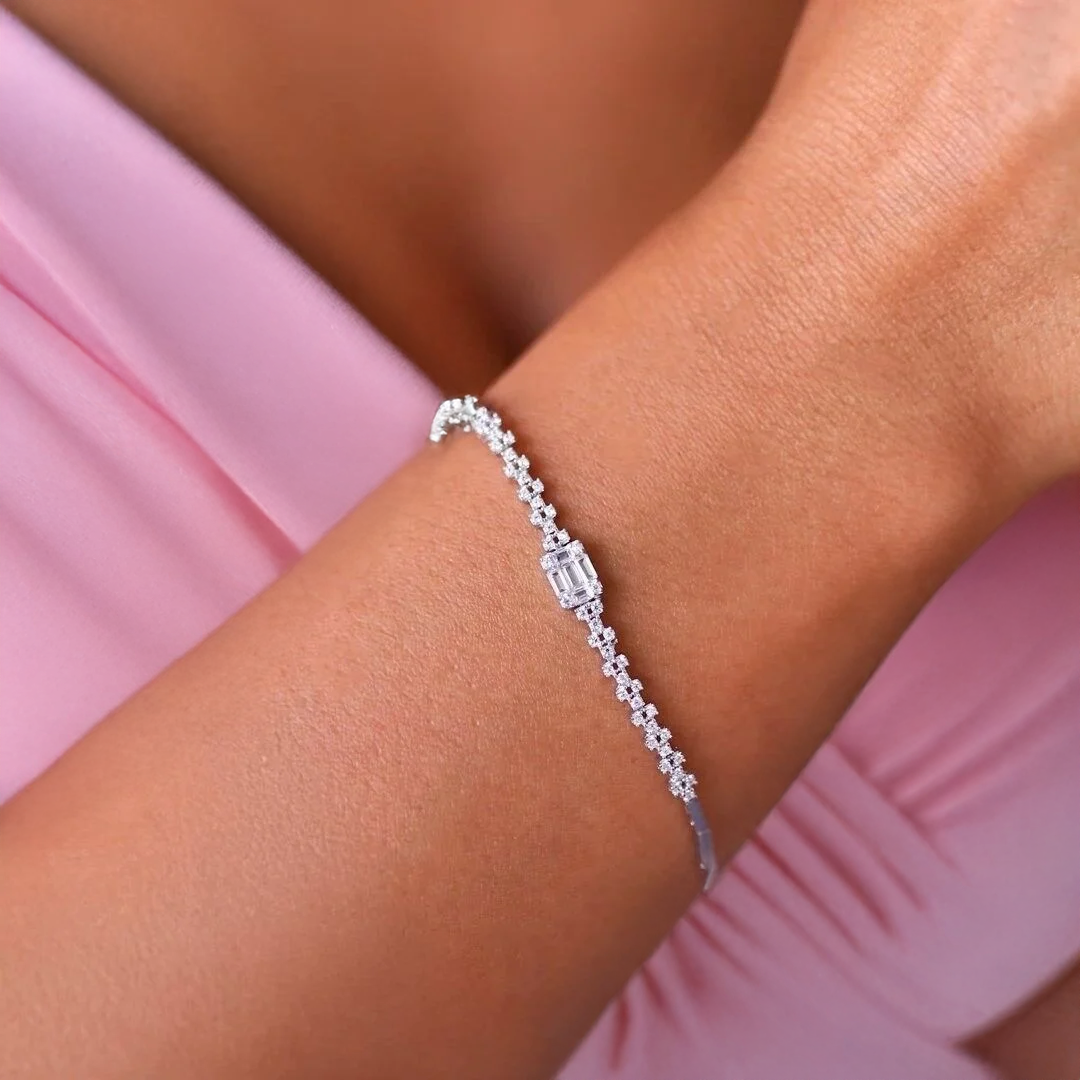 Beyaz Altın Baget Set Takımı - Görsel 2