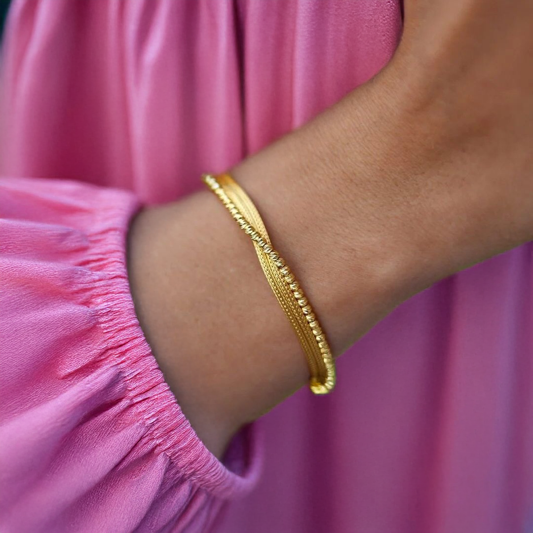 Altın Mesh Set Takımı - Görsel 2