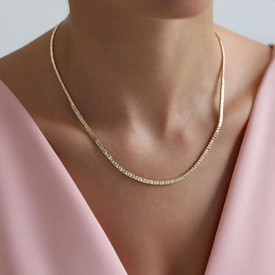 Altın Sade Ajda Set Takımı - Görsel 2