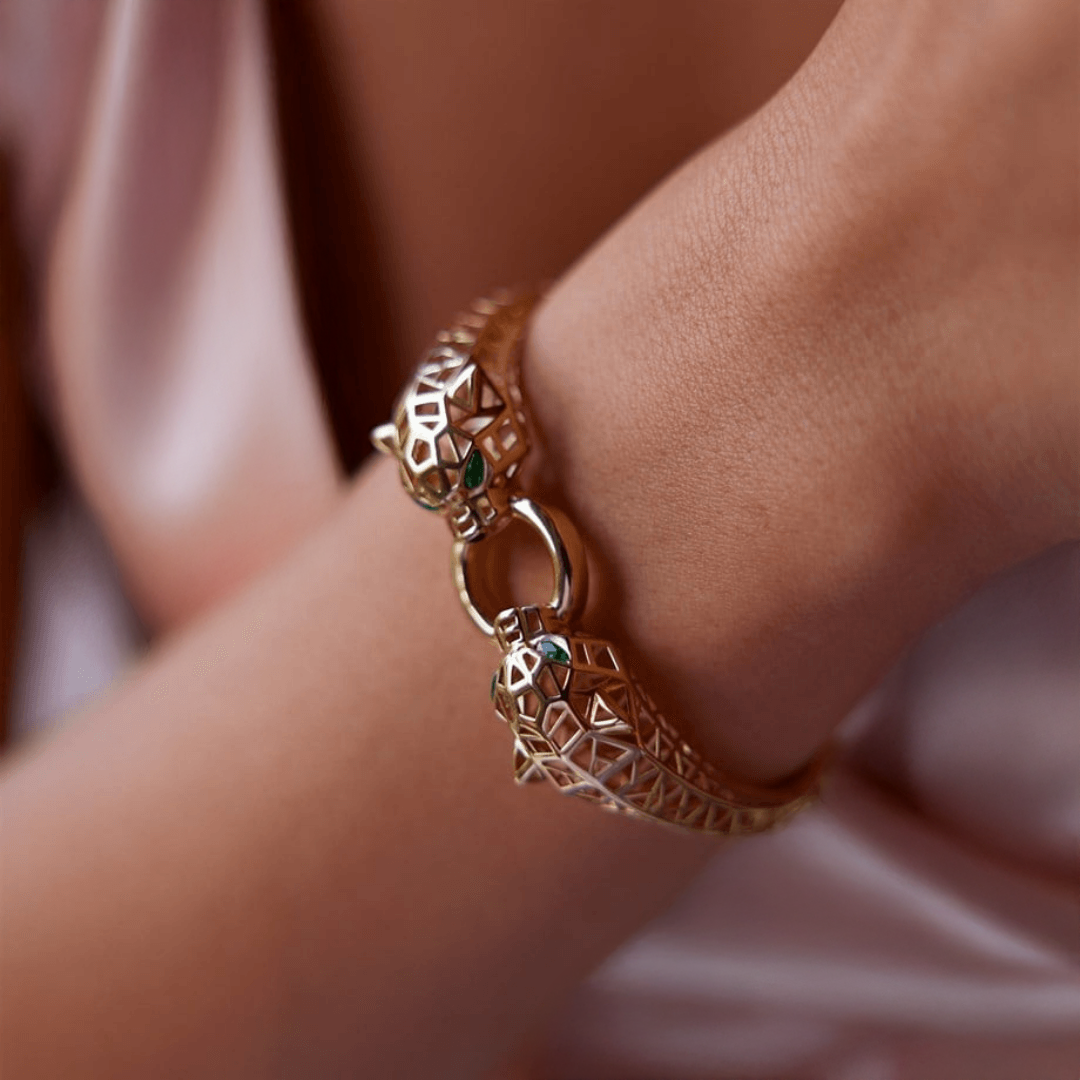 Altın Leopar Kelepçe