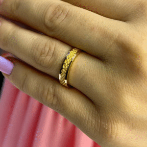 Altın Örgü Yüzük