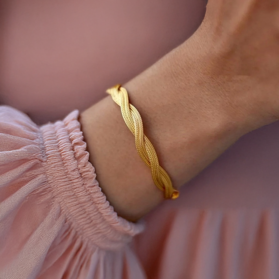 Altın Mesh Kalze Set - Görsel 2