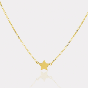 Altın Yıldız Kolye