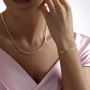 Altın Sade Ajda Set Takımı