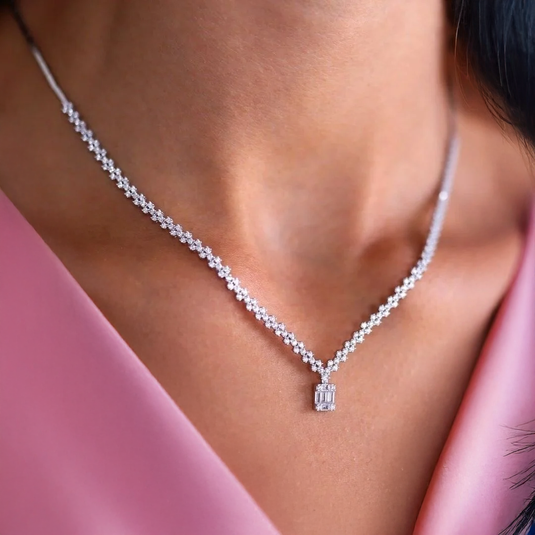 Beyaz Altın Baget Set Takımı