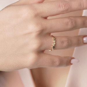 14 Ayar Altın Yıldız Yüzük