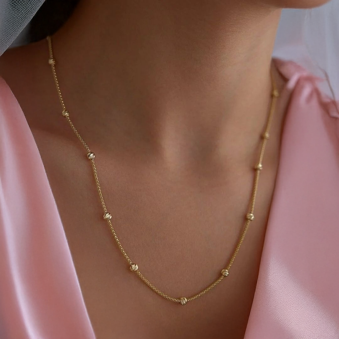 Altın Dorika Zincir Kolye