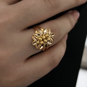 Altın Dorika Başak Yüzük