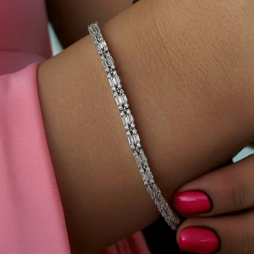 14 Ayar Altın Baget Suyolu Bileklik