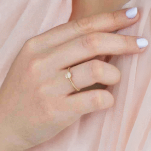 Altın Mini Baget Yüzük