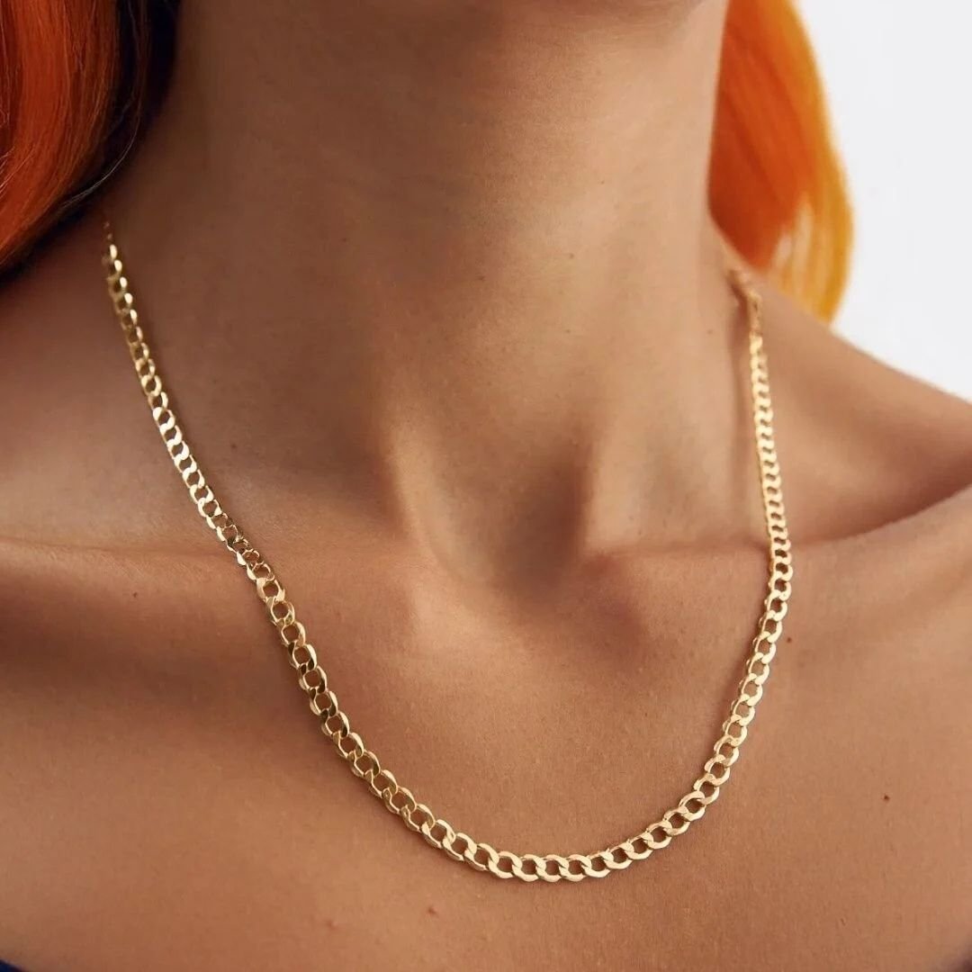 14 Ayar Altın Gurmet Geniş Zincir - Görsel 2