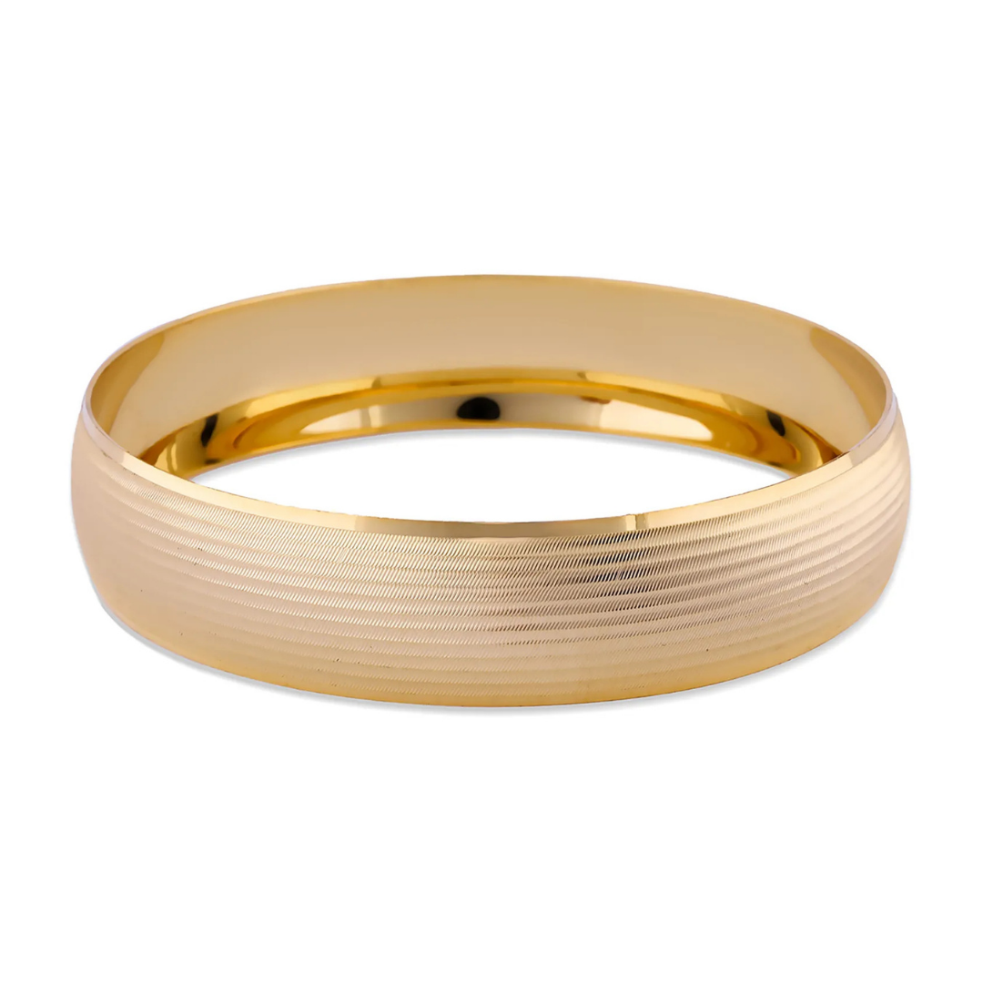 14 Ayar Altın Sade Bilezik - Görsel 2