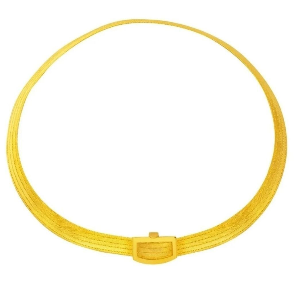 5 Sıra Trabzon Hasır Kolye - Görsel 2