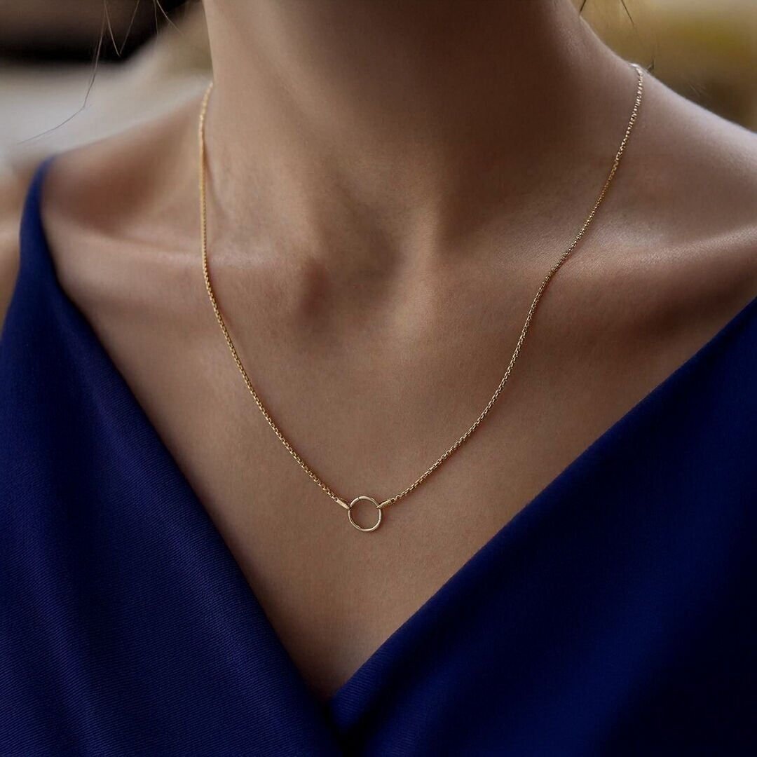 Altın Charm Zincir - Görsel 2