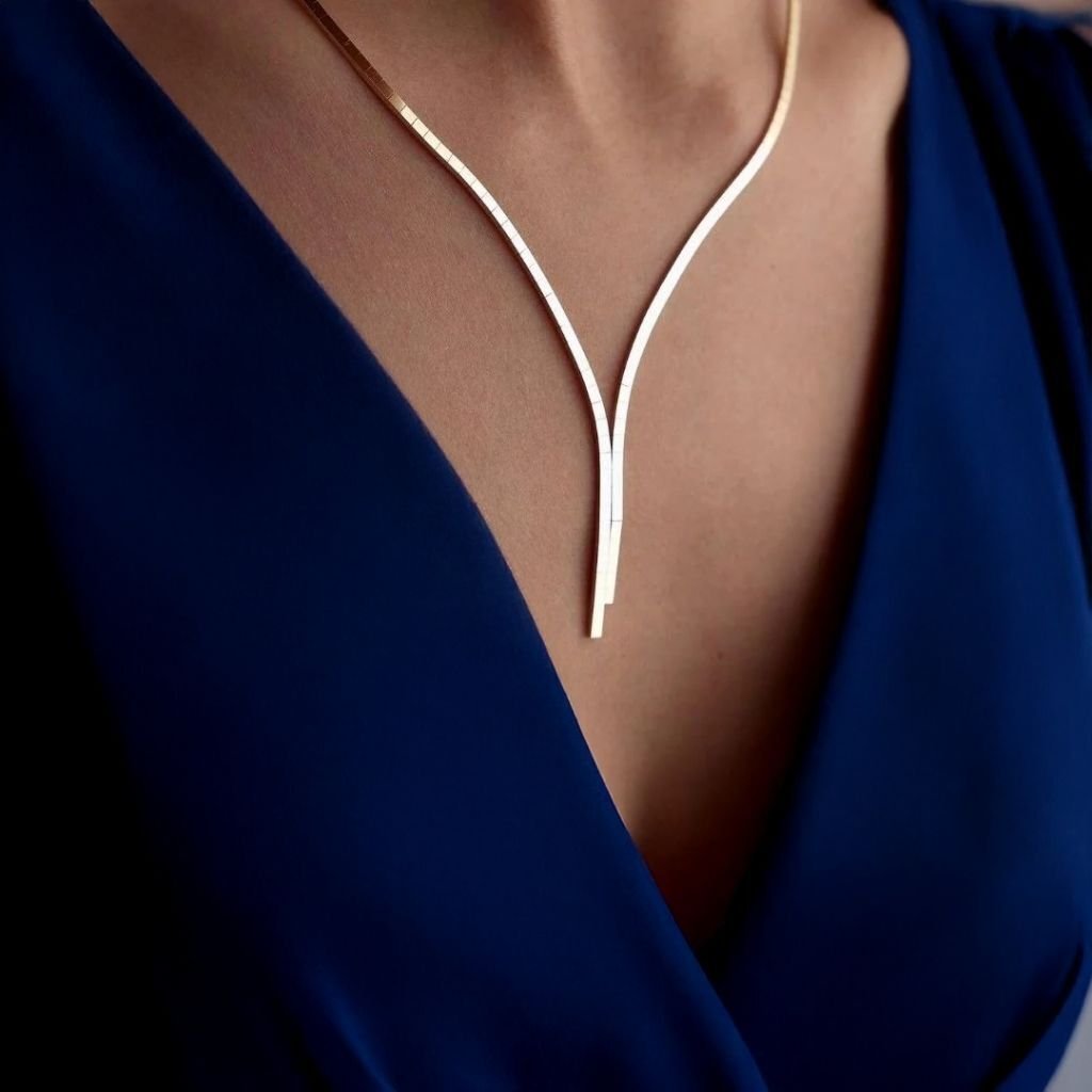 14 Ayar Altın Taşsız Su Yolu Düğün Seti Takımı - Görsel 2