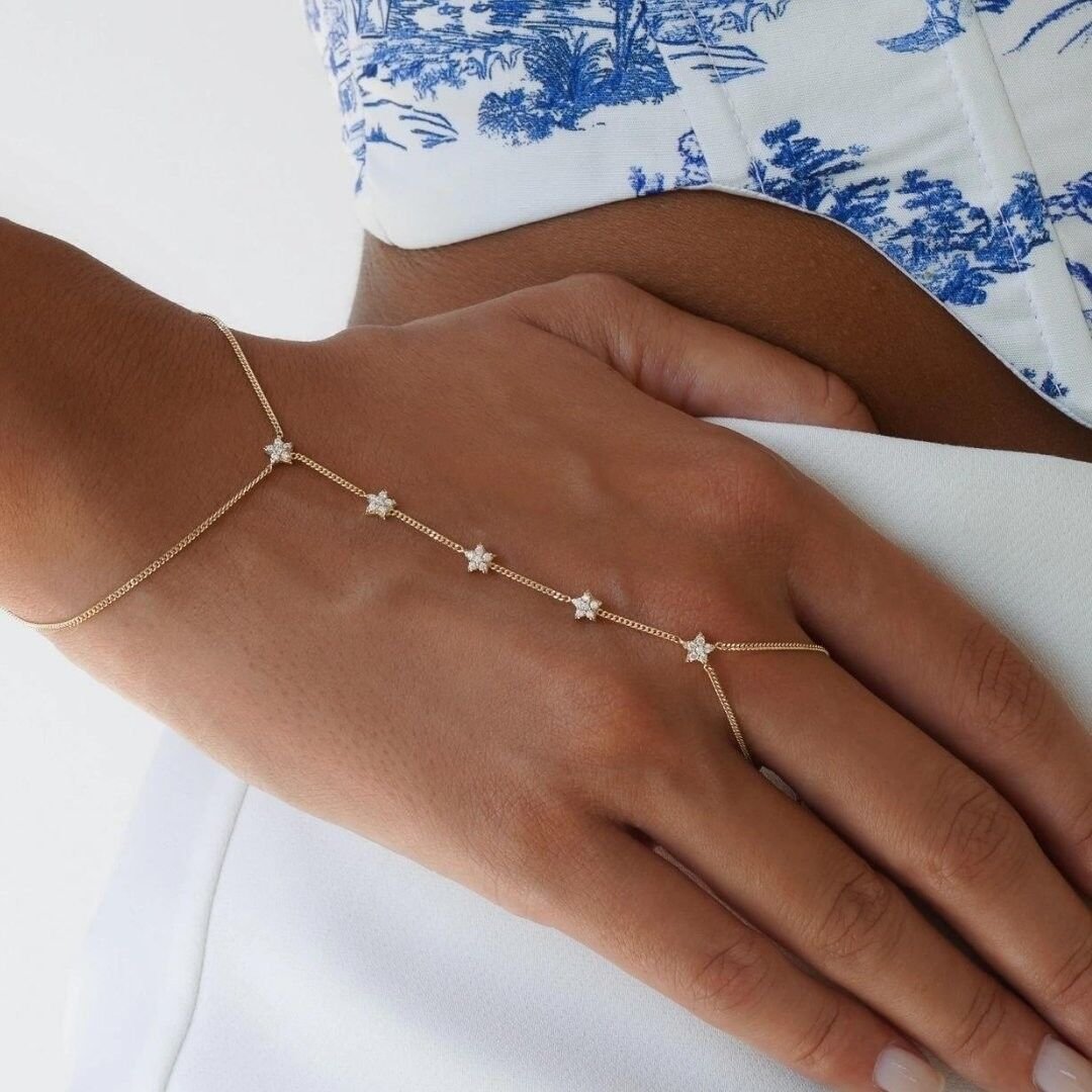 14 Ayar Altın Çoklu Yıldız Şahmeran - Görsel 2