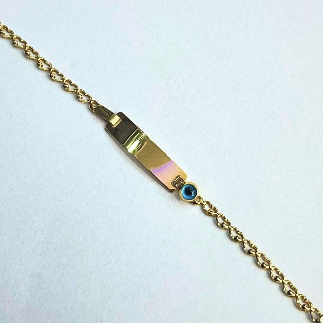 14 Ayar Altın Taraftar Çocuk Bilekliği - Görsel 2