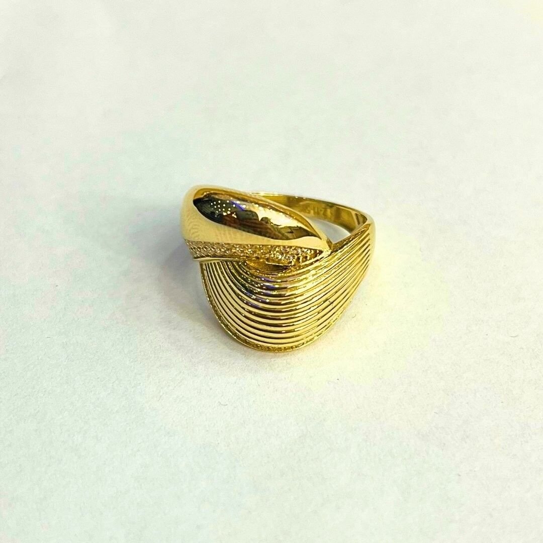 14 Ayar Altın Salyangoz Yüzük - Görsel 2