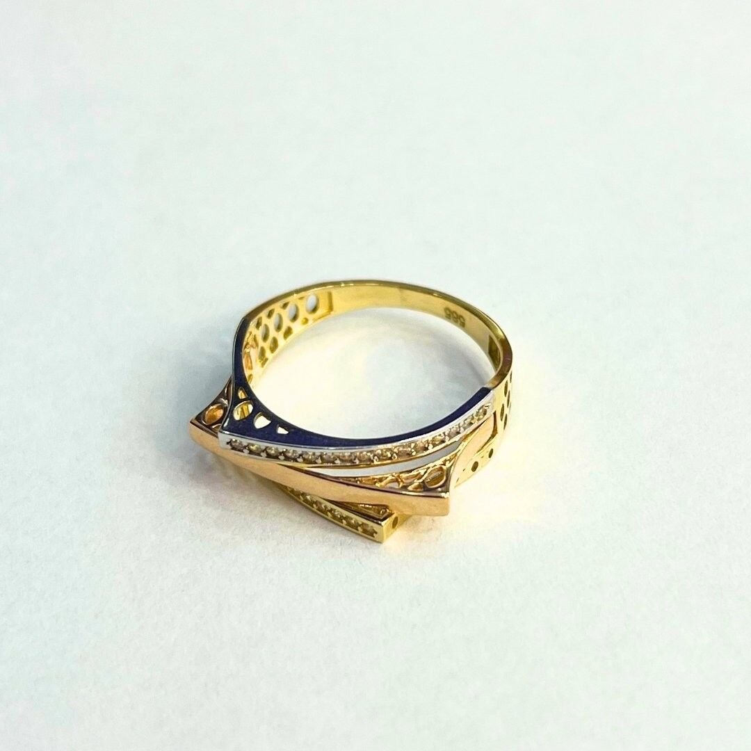 14 Ayar Altın Kat Yüzük - Görsel 2