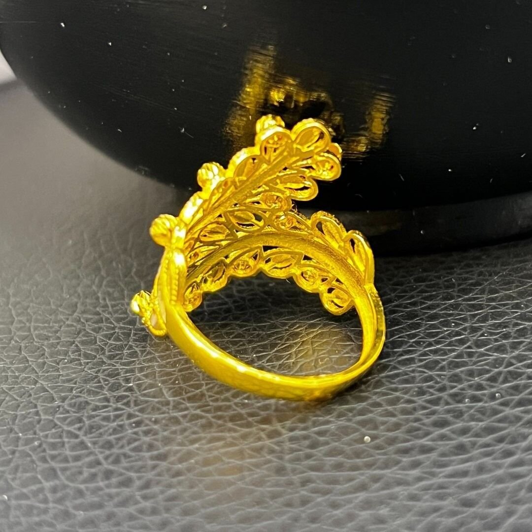 14 Ayar Altın Sarı Yüzük - Görsel 2