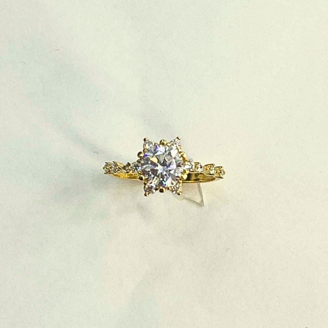 Özel Prenses Tektaş Yüzük - Görsel 2