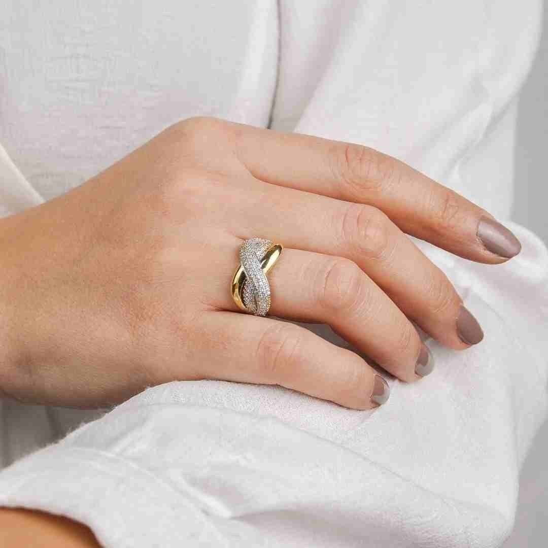 14 Ayar Altın Fantezi Yüzük - Görsel 2