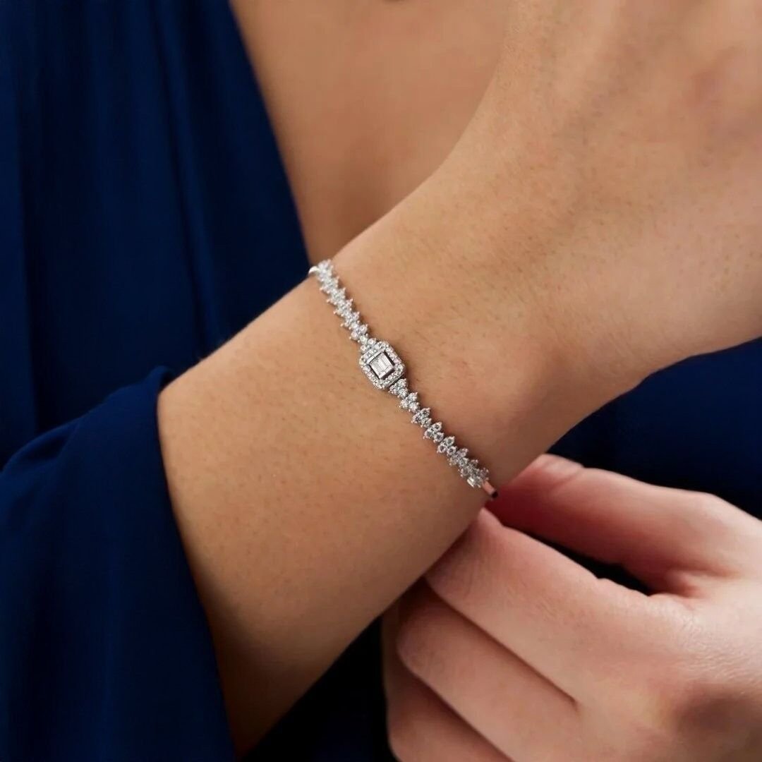 14 Ayar Altın Baget Düğün Seti Takımı - Görsel 2