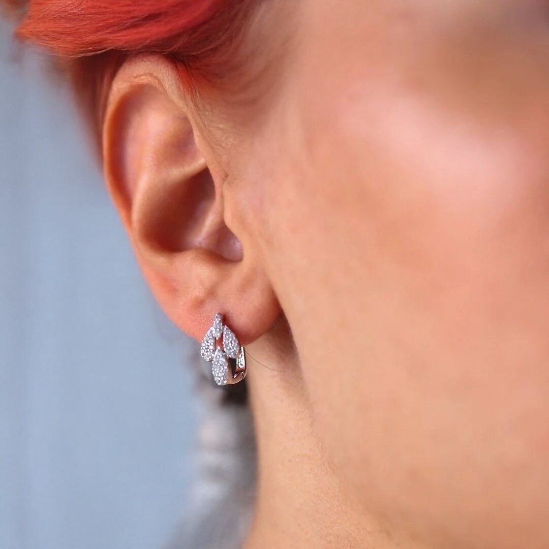 14 Ayar Altın Beyaz Geniş Set Takımı - Görsel 3