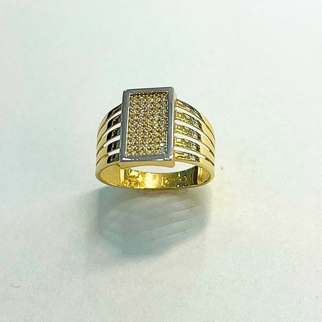 14 Ayar Altın Kaburga Yüzük - Görsel 3