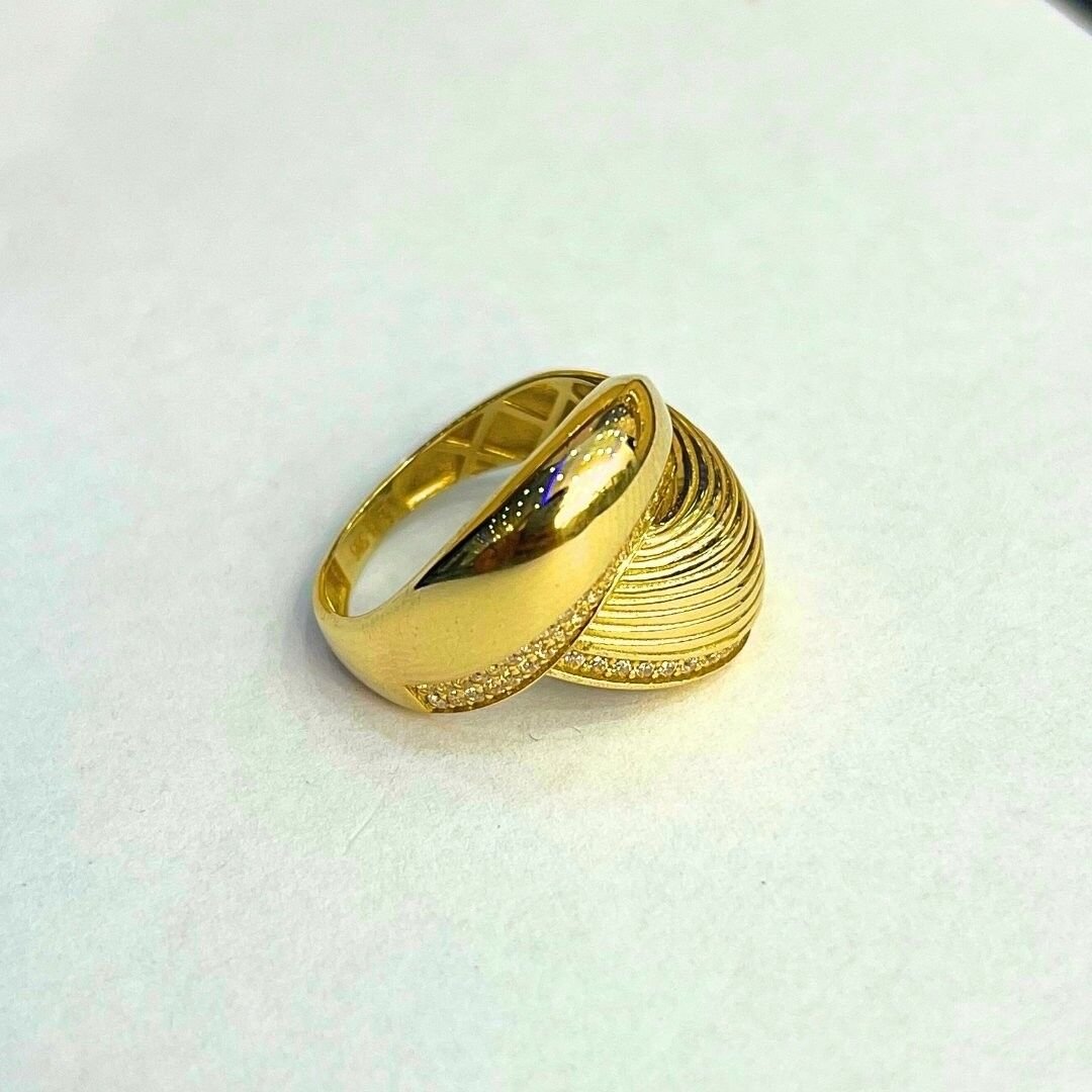 14 Ayar Altın Salyangoz Yüzük - Görsel 3