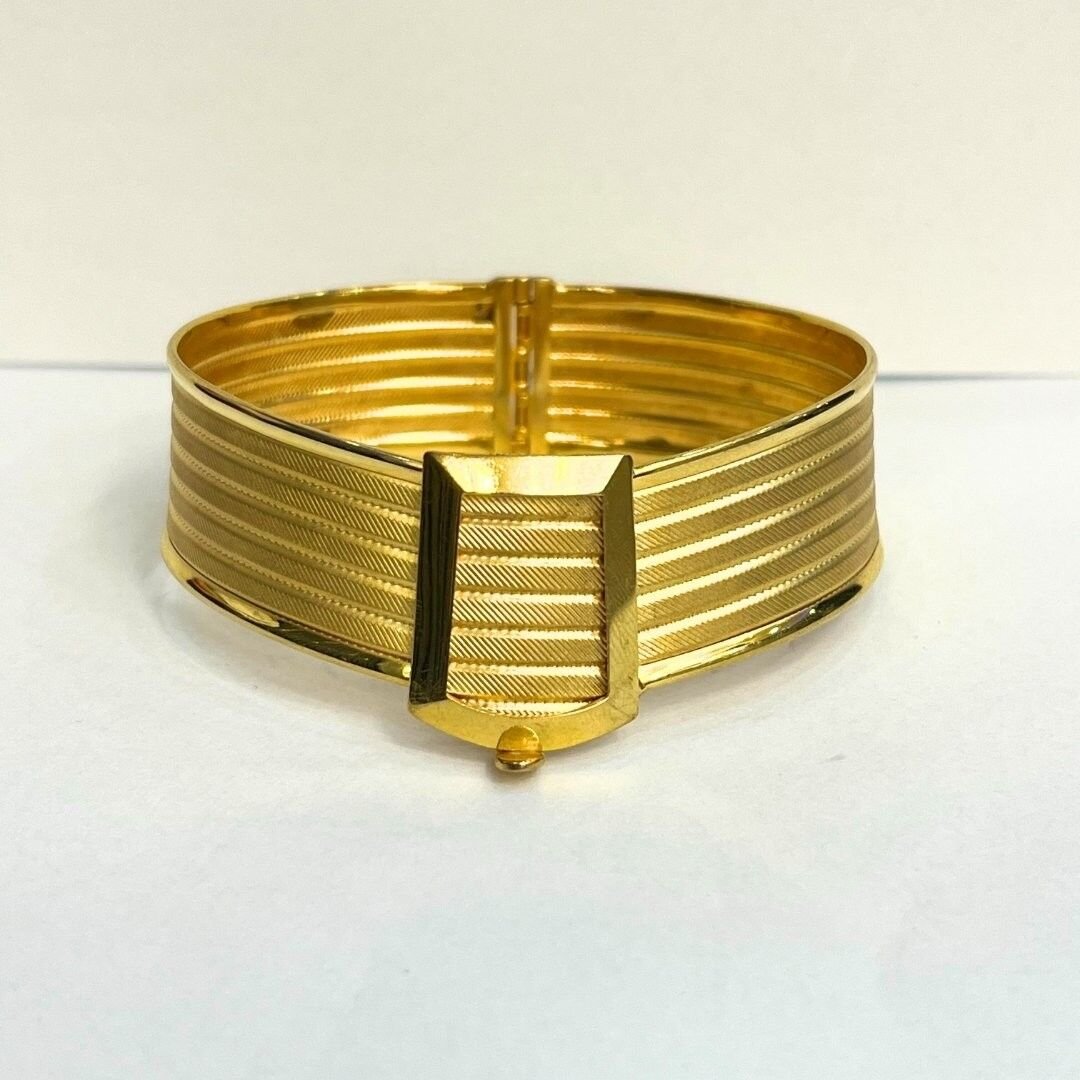 Sarı Altın 7 Sıra Trabzon Kelepçe - Görsel 3