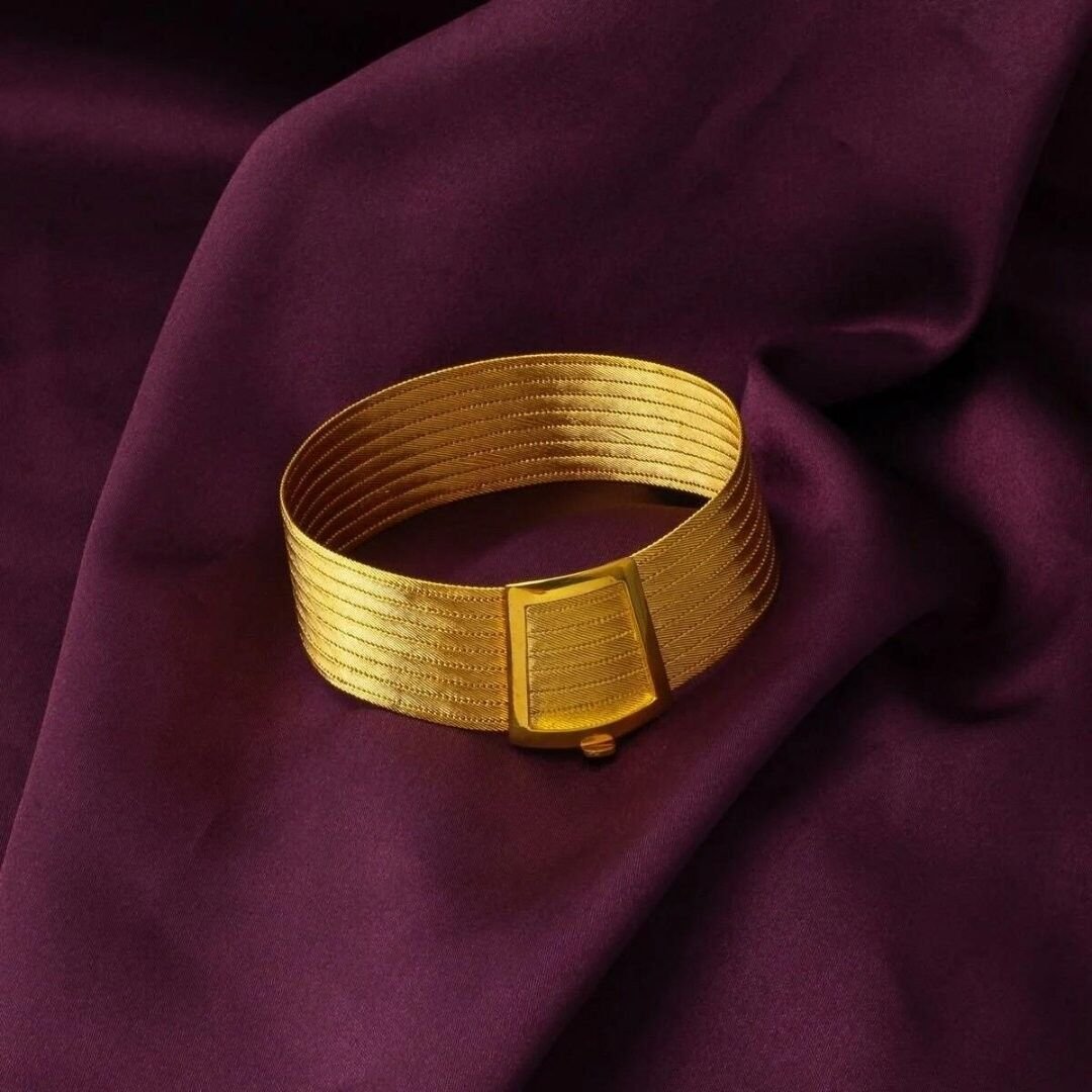 9 Sıralı Sade 14 Ayar Trabzon Hasır Bileklik - Görsel 3