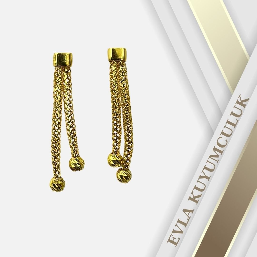 14 Ayar Altın Mesh Set - Görsel 4