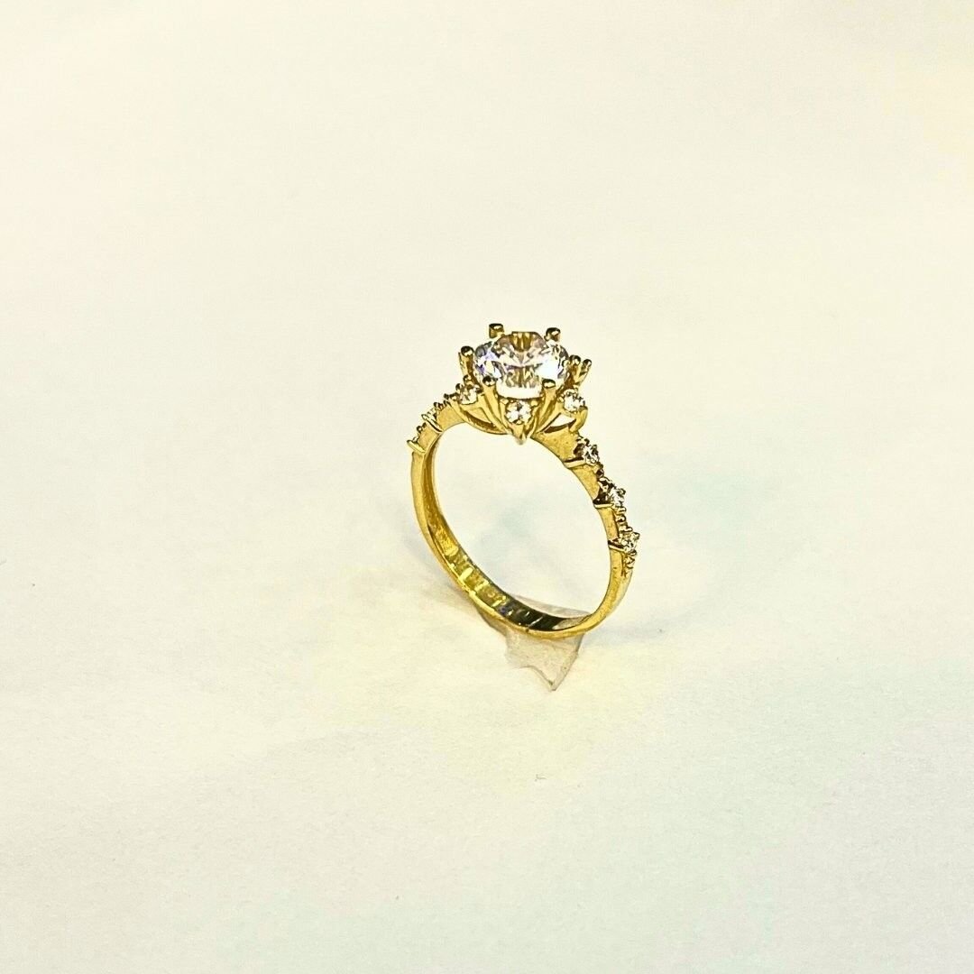 Özel Prenses Tektaş Yüzük - Görsel 4