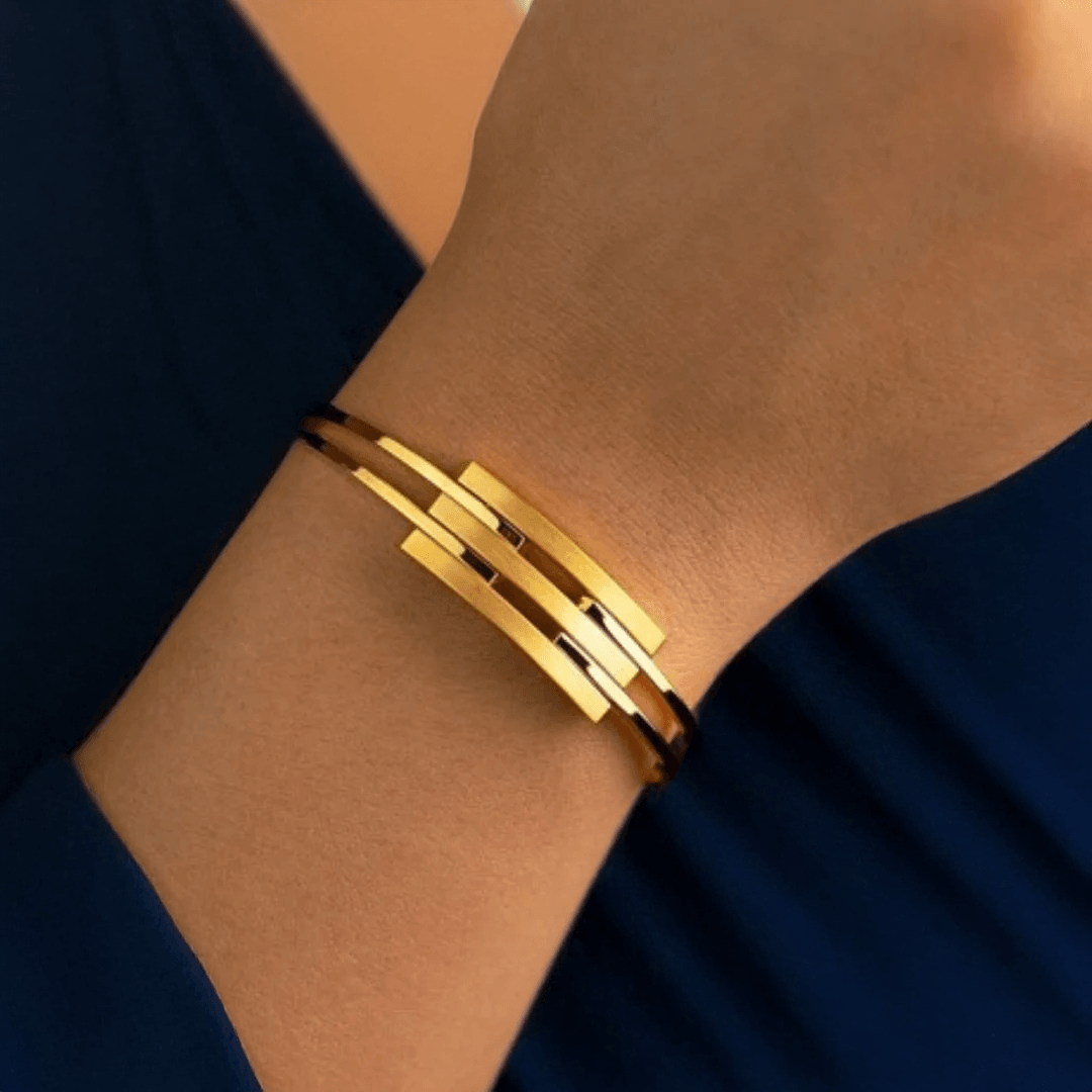 14 AYAR ALTIN KABURGA KELEPÇE - Görsel 2