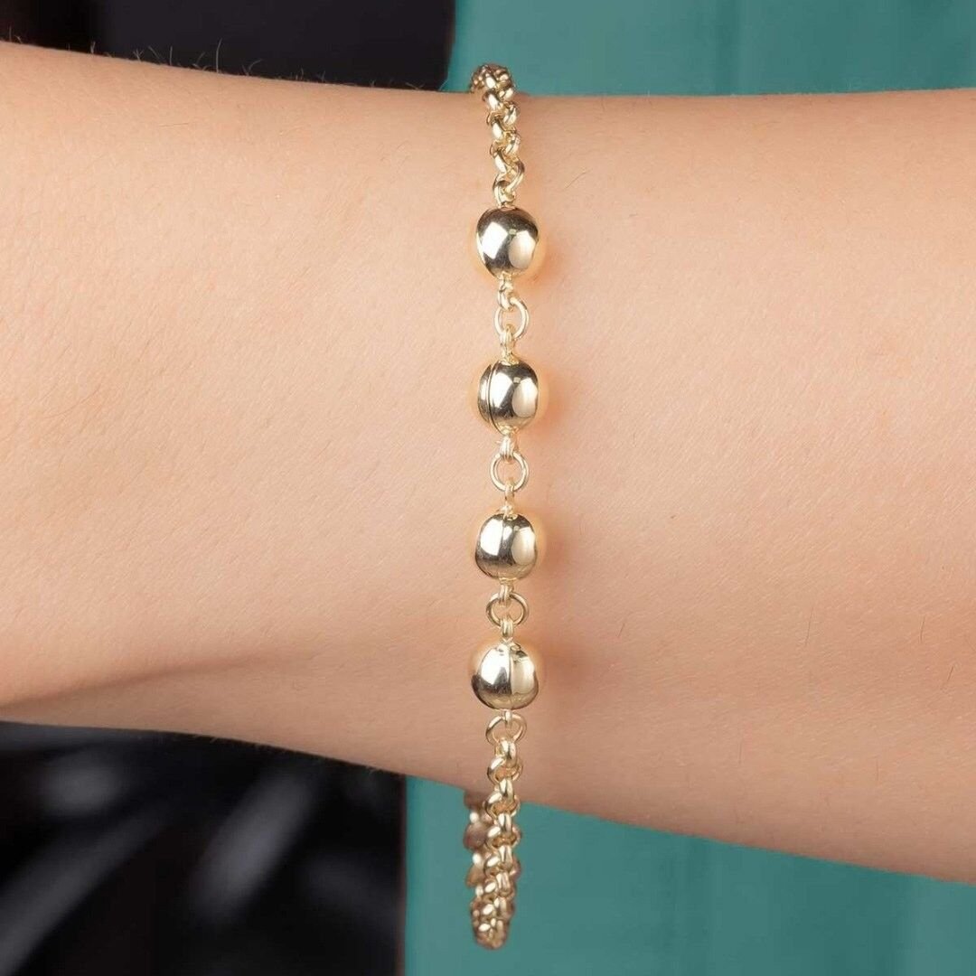 14 Ayar Toplu Altın Bileklik - Görsel 2